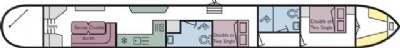 Boat plan for Aldermarston Eagle at Aldermaston Wharf