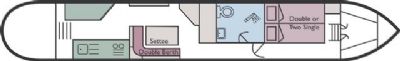 Boat plan for Reed Bunting at Anderton Marina