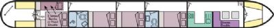 Boat plan for Water Explorer 8 at Autherley Junction