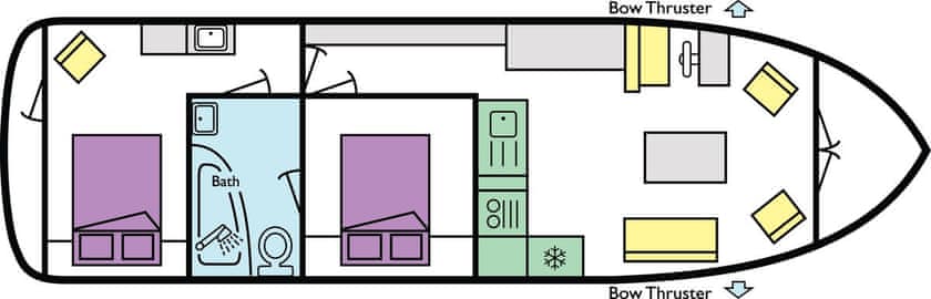 Boat plan for Blenheim at Barnes Brinkcraft