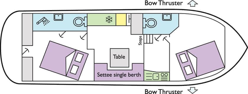 Boat plan for Brinks Tempo at Barnes Brinkcraft