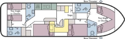 Boat plan for Supermore at Barnes Brinkcraft