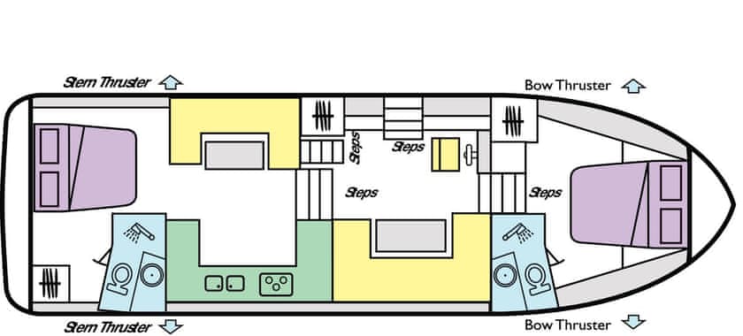 Boat plan for Clean Sweep at Broom Boats