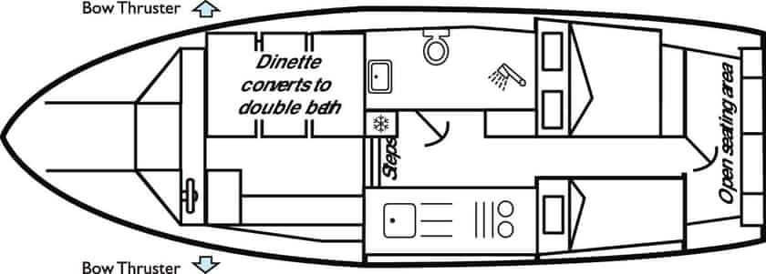 Boat plan for Claudette lV at Bygone Boating