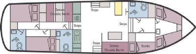 Boat plan for Caversham Royal Class at Caversham Boat Services - Reading