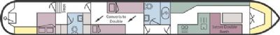 Boat plan for Thames Valley at Coventry Canal Basin