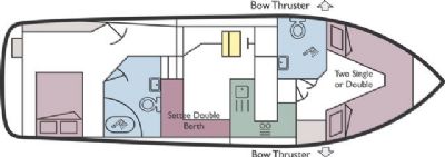 Boat plan for Fair Monarch at Faircraft Loynes