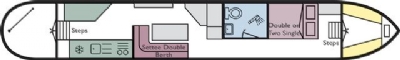 Boat plan for Gayton Bunting at Gayton Marina