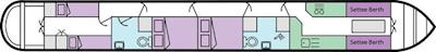 Boat plan for Mayfly at Gt Haywood