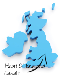 Heart Of England Canals on map