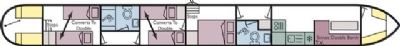 Boat plan for Wessex Goose at Hilperton Marina