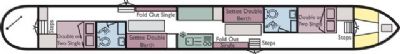 Boat plan for Wessex Owl at Hilperton Marina