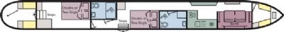 Boat plan for Wessex Thrush at Hilperton Marina