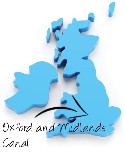 Oxford and Midlands Canal on map