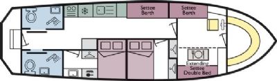 Boat plan for Fine Horizon at Richardson’s Cruisers