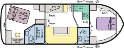 Boat plan for Moon Beam at Richardson’s Cruisers