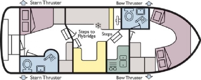 Boat plan for Moon Enterprise at Richardson’s Cruisers