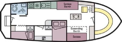 Boat plan for Summer Horizon at Richardson’s Cruisers