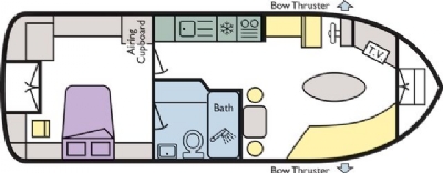 Boat plan for Swan Roamer at Richardson’s Cruisers