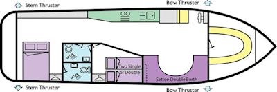 Boat plan for Broadway at Richardsons (Stalham)