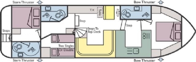 Boat plan for Silver Serenity at Silverline Marine