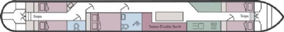 Boat plan for Tranquility at Sydney Wharf