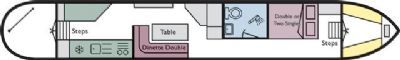 Boat plan for Whitchurch Bunting at Whitchurch Marina