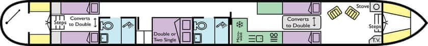 Boat plan for Perseus at Whixall