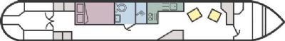 Boat plan for Shepperton at Wootton Wawen