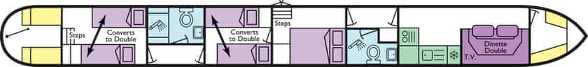 Boat plan for Worcester Warbler at Worcester Marina